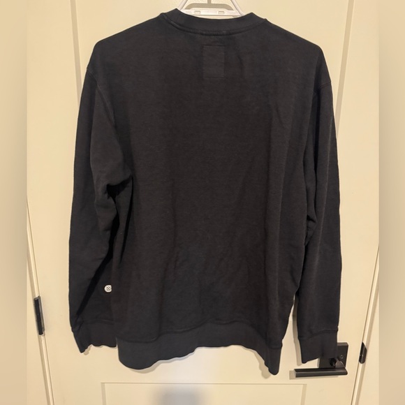Mens Stance Black Butterblend crewneck - Picture 2 of 4